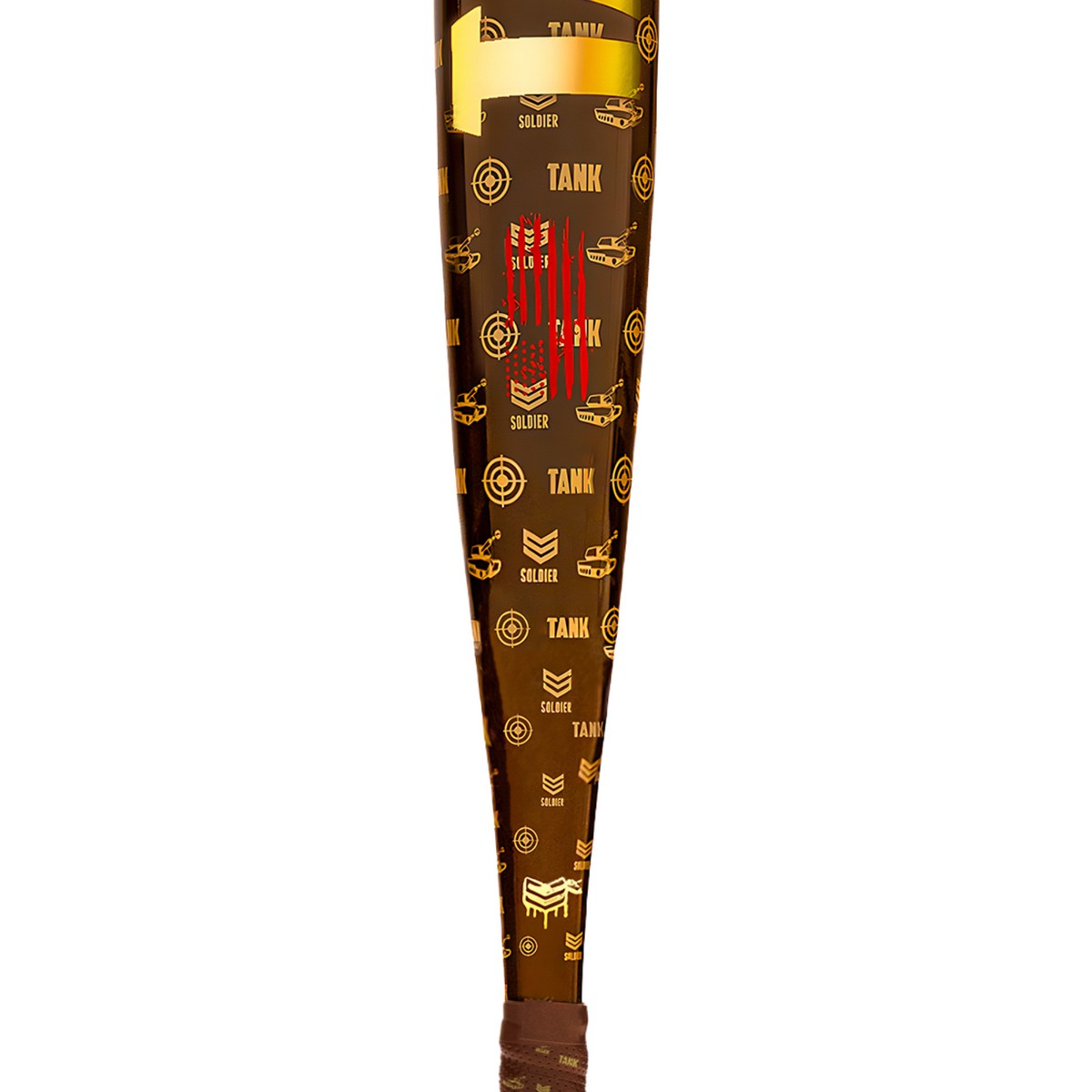 Soldier 2026 Tank 1-Piece -3 BBCOR Baseball Bat