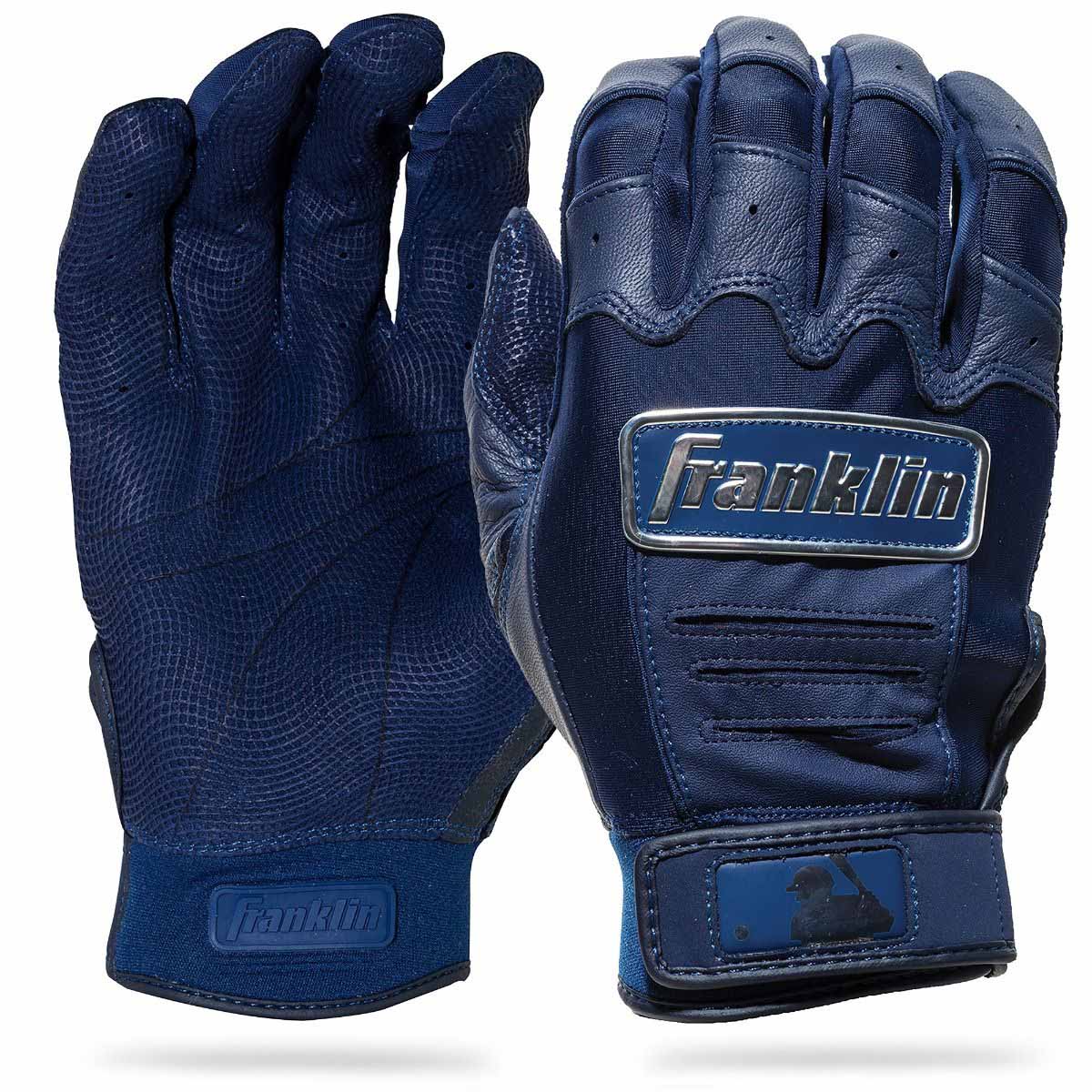 Franklin CFX Chrome Adult Baseball Batting Gloves Pair
