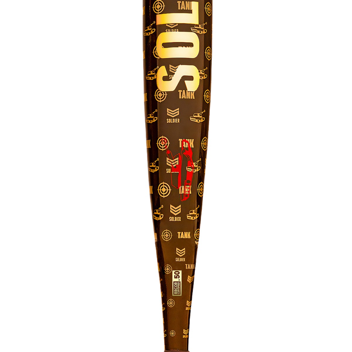 Soldier 2026 Tank 1-Piece -3 BBCOR Baseball Bat