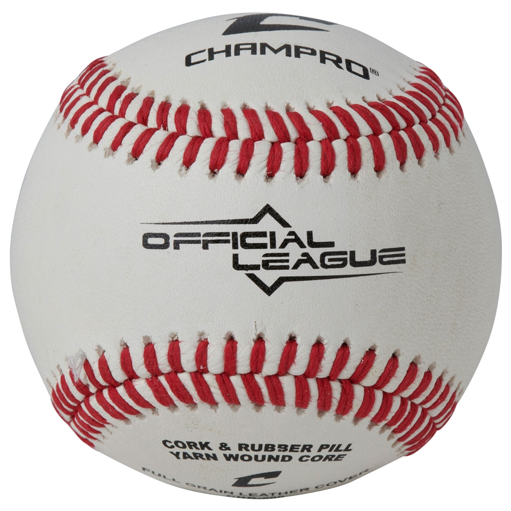 Champro Official League Leather Baseball Dz