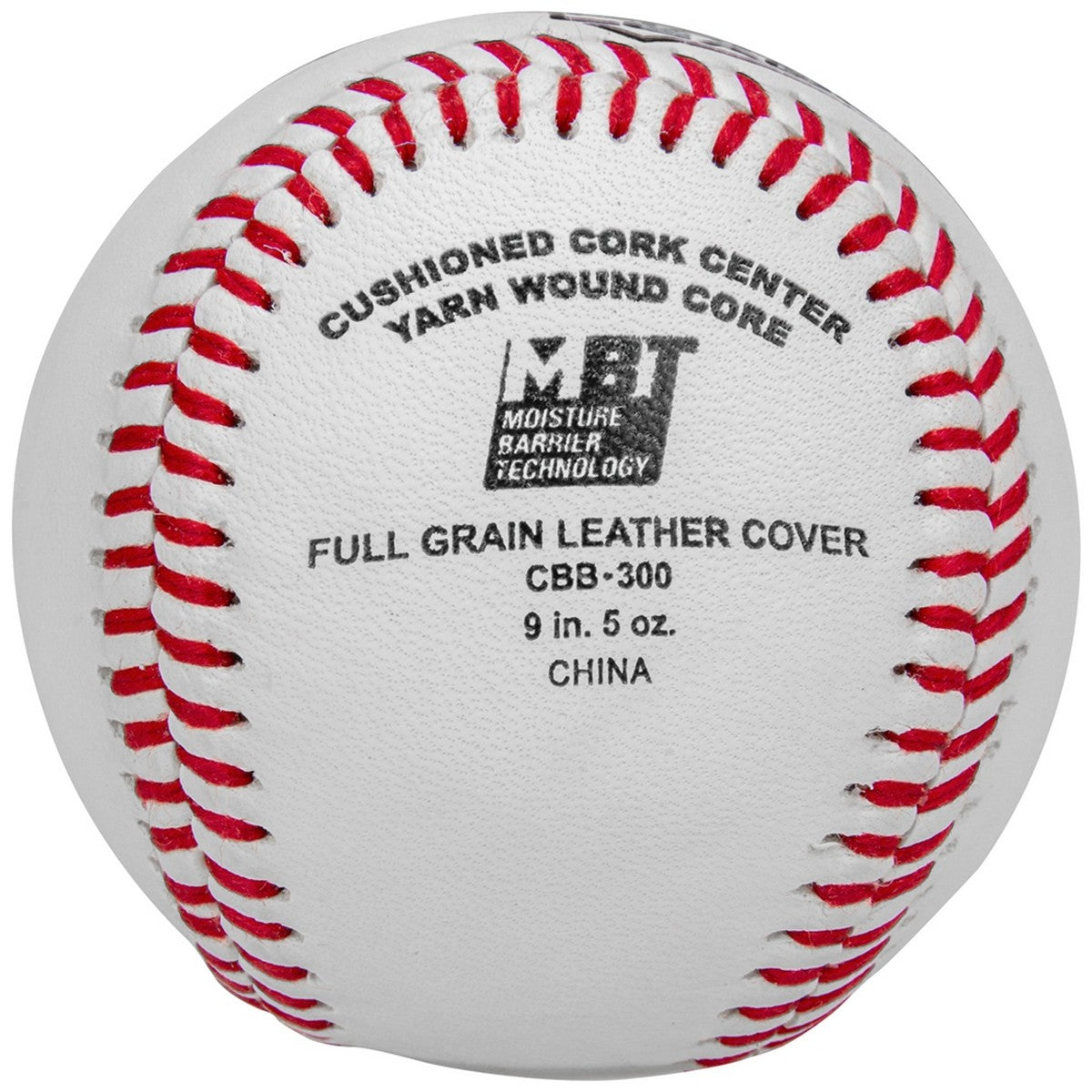 Champro Official League Double Cushion Cork Core Full Grain Leather Cover Baseball DZ