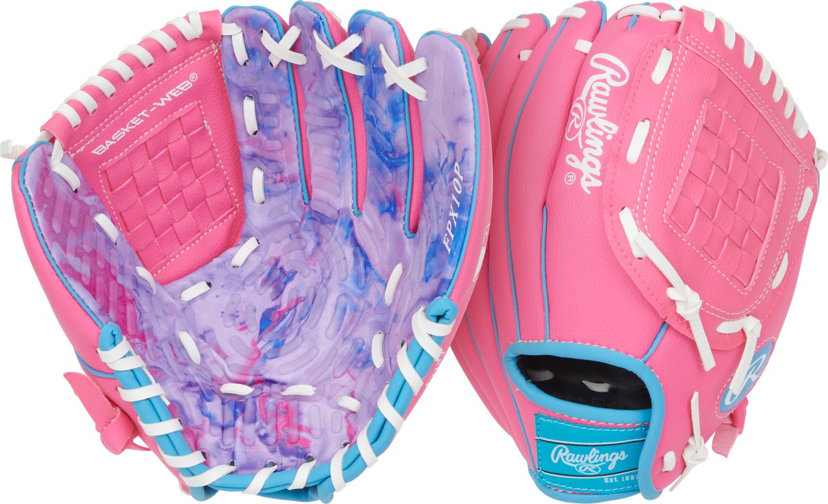 Rawlings Flex Palm Series FPX10P Model 10" Youth Fastpitch Softball Glove