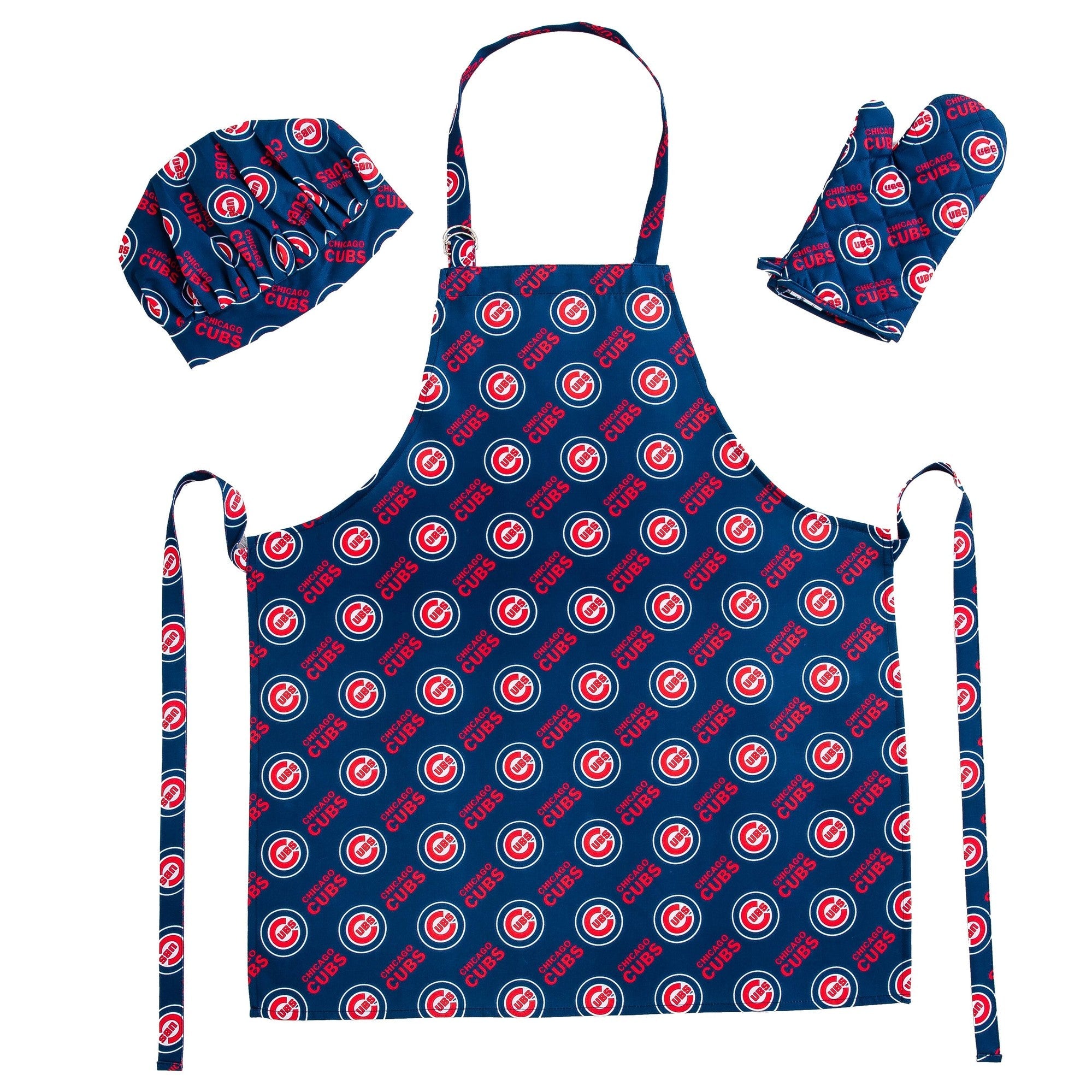 Northwest MLB 3 Piece Set - Apron Oven Mitt and Hat