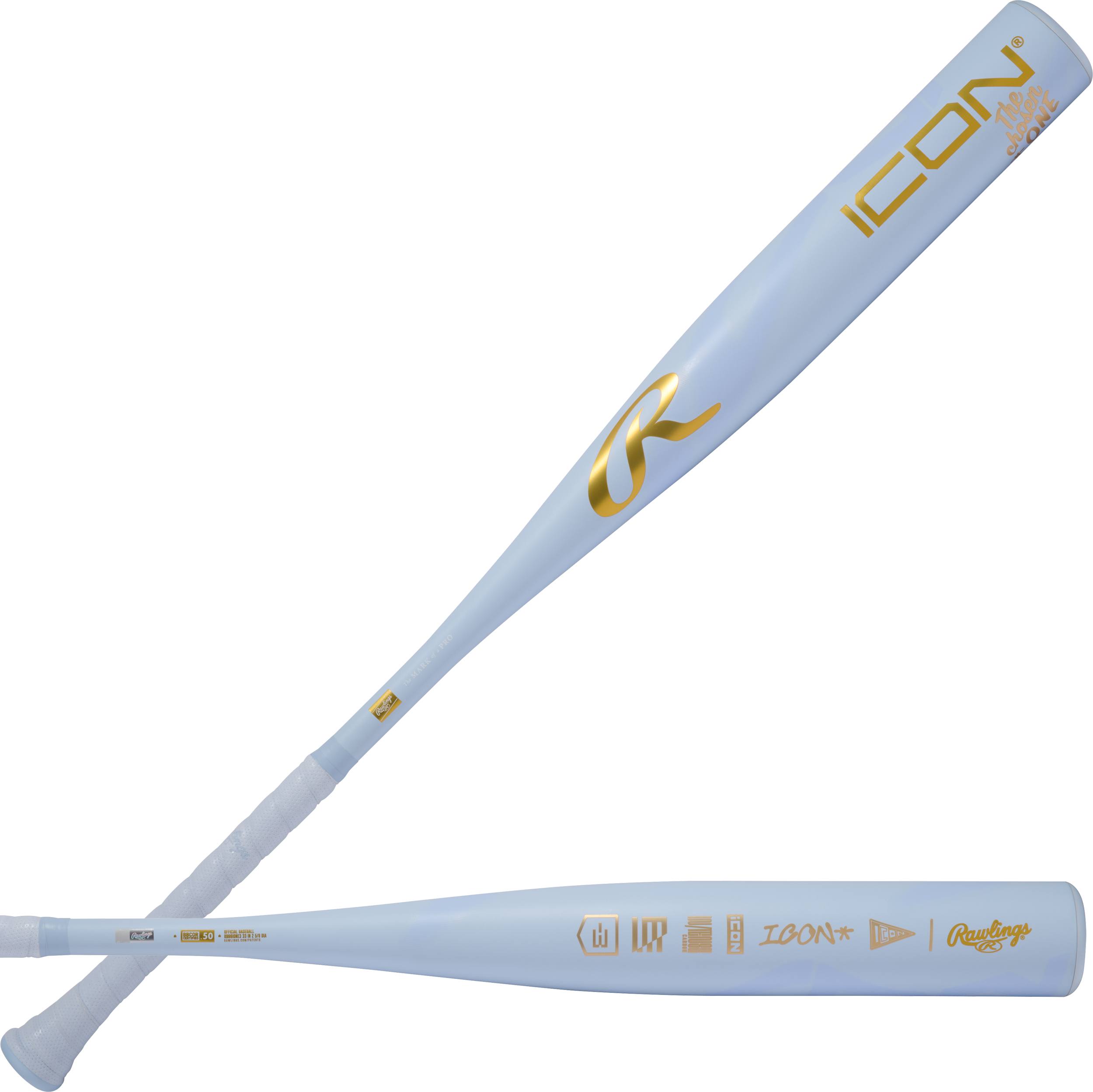 Rawlings 2026 Icon The Chosen One 1-Piece Composite -3 BBCOR 2-5/8" Barrel Baseball Bat