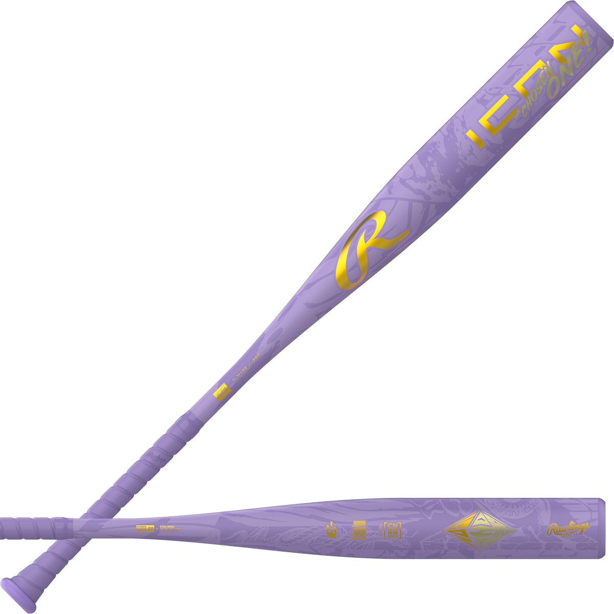 Rawlings 2027 Icon The Chosen One 1-Piece Composite -3 BBCOR Baseball Bat