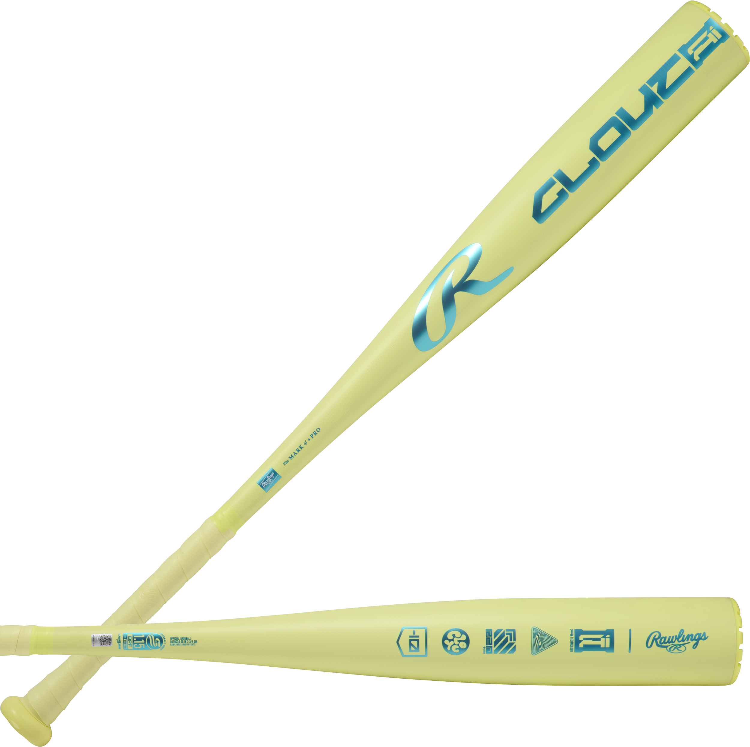 Rawlings 2026 Clout Ai 1-Piece Aluminum -10 USSSA 2-3/4" Barrel Baseball Bat