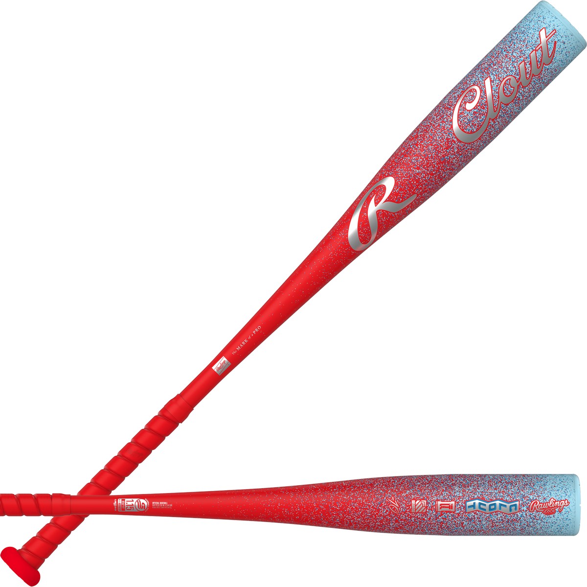 Rawlings 2027 Clout AI 1-Piece Alloy -10 USSSA Baseball Bat