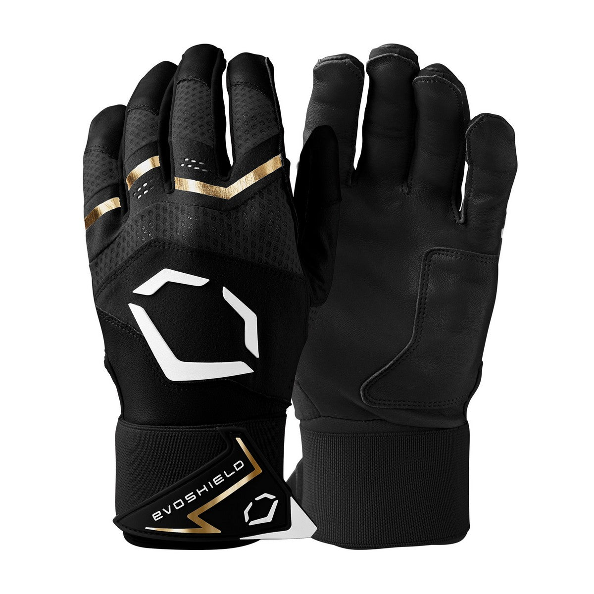 EvoShield Youth Carbyne Batting Glove with Strap Cuff
