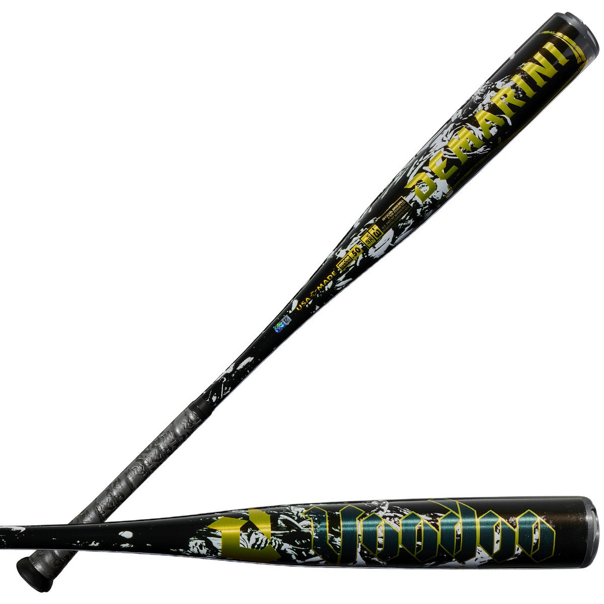 DeMarini 2027 Voodoo One 1-Piece Alloy -3 BBCOR Baseball Bat