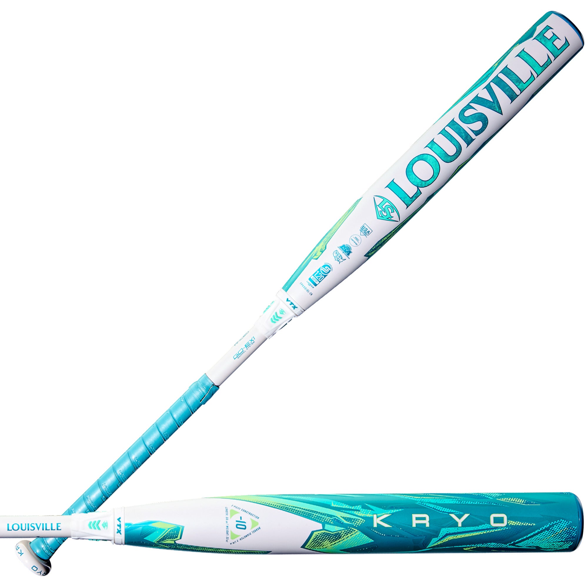 Louisville Slugger 2026 Kryo -10 2-Piece 2-1/4" Barrel Fastpitch Softball Bat