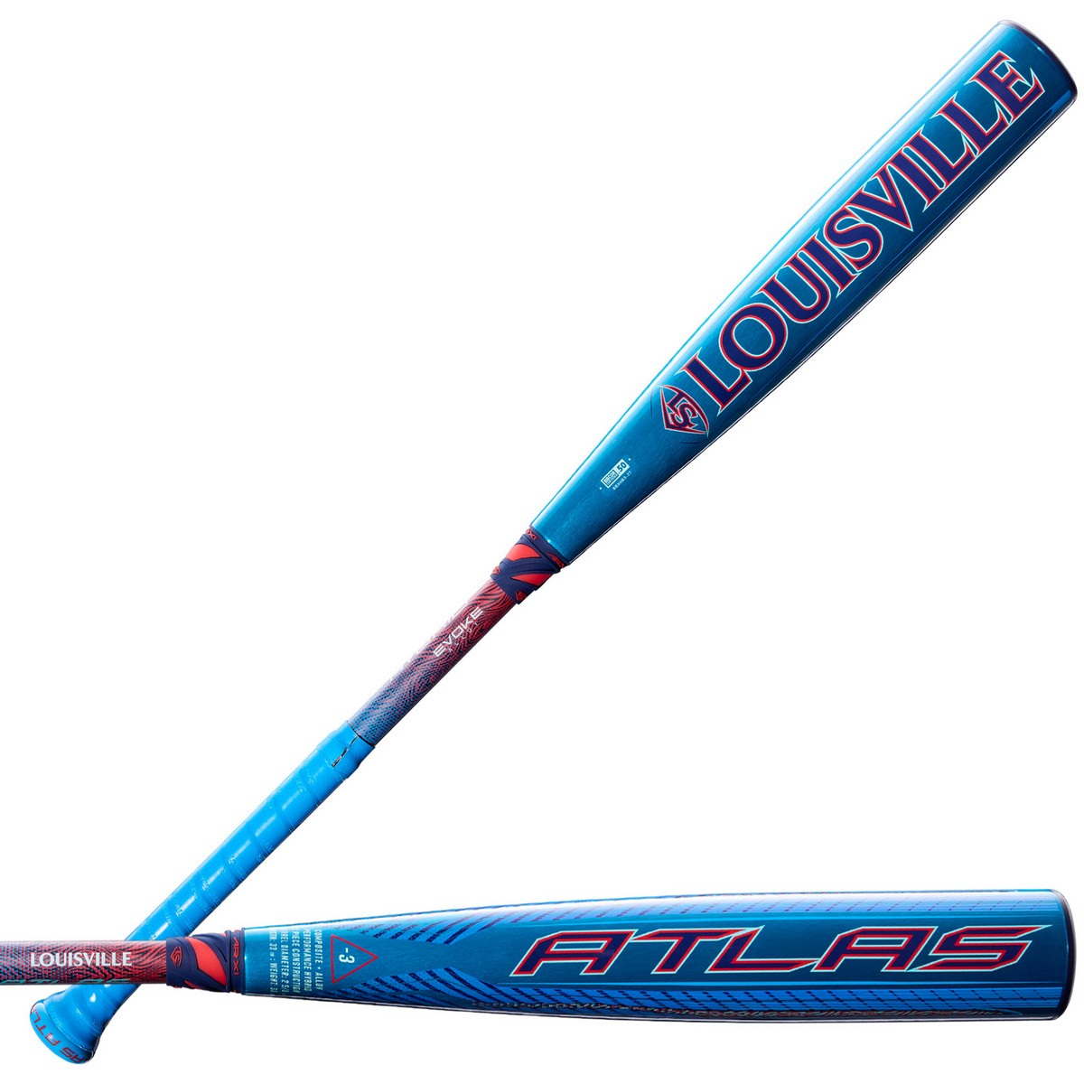 Louisville Slugger 2027 Atlas Hybrid -3 BBCOR 2-Piece Baseball Bat