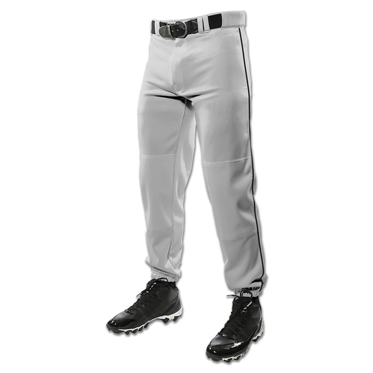 Champro Boy's Triple Crown Dugout Open Bottom Piped Baseball Pants
