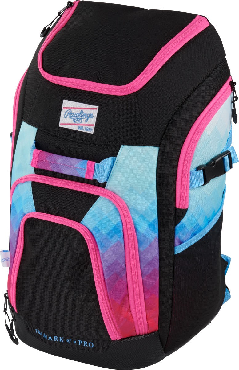 Rawlings Franchise 2 Players Baseball Backpack