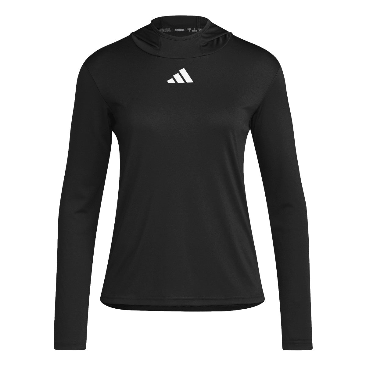 Adidas Womens D4T Long Sleeve Lightweight Hooded Tee