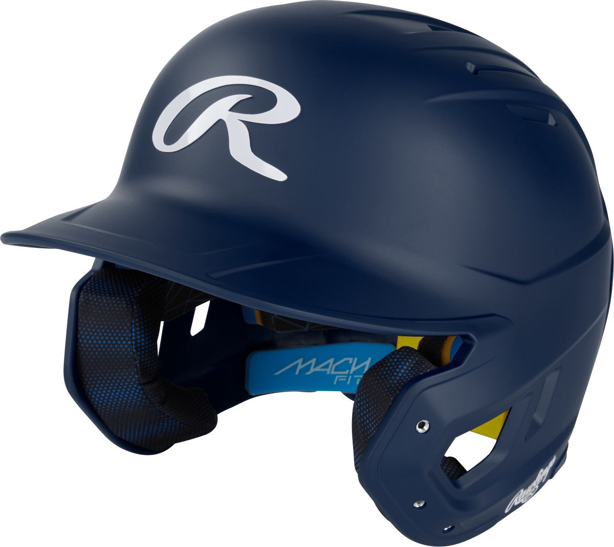 Rawlings MACH FIT Matte 1-Tone Baseball Batting Helmet