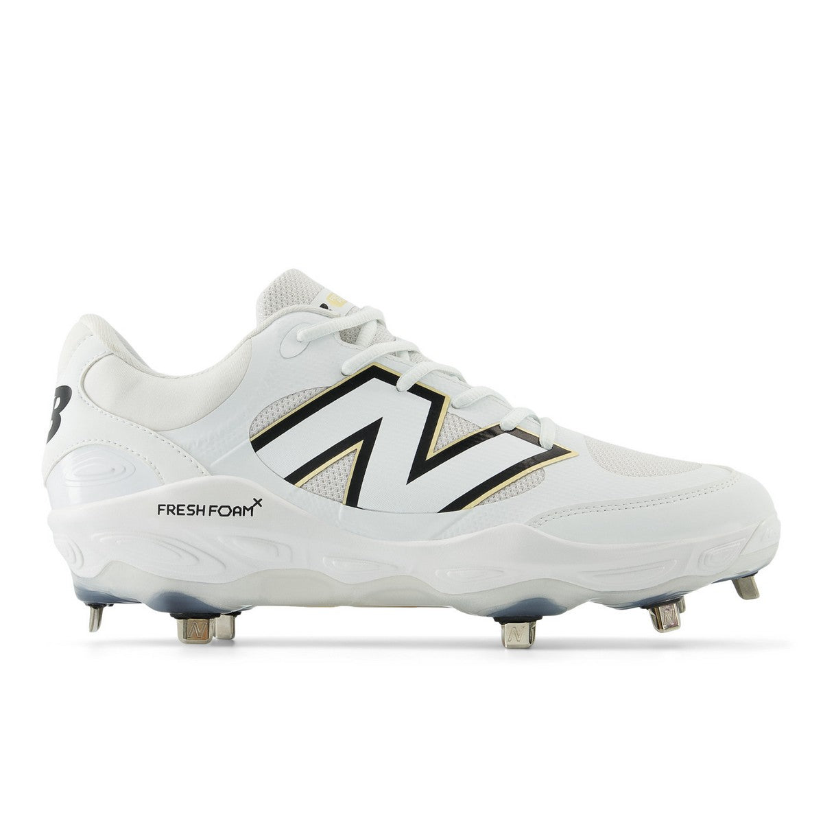 New Balance Mens Fresh Foam X 3000V7 Wide 2E Metal Baseball Cleats