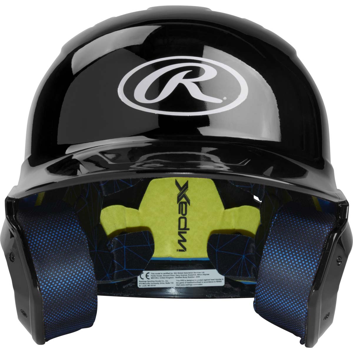 Rawlings MACH Senior Gloss Baseball Batting Helmet