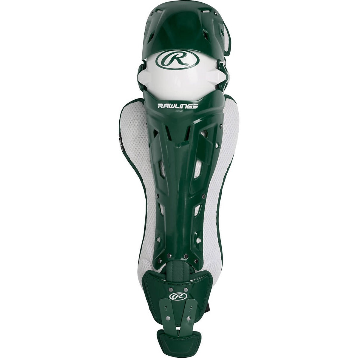 Rawlings Mach Intermediate NOCSAE Baseball Catchers Leg Guards