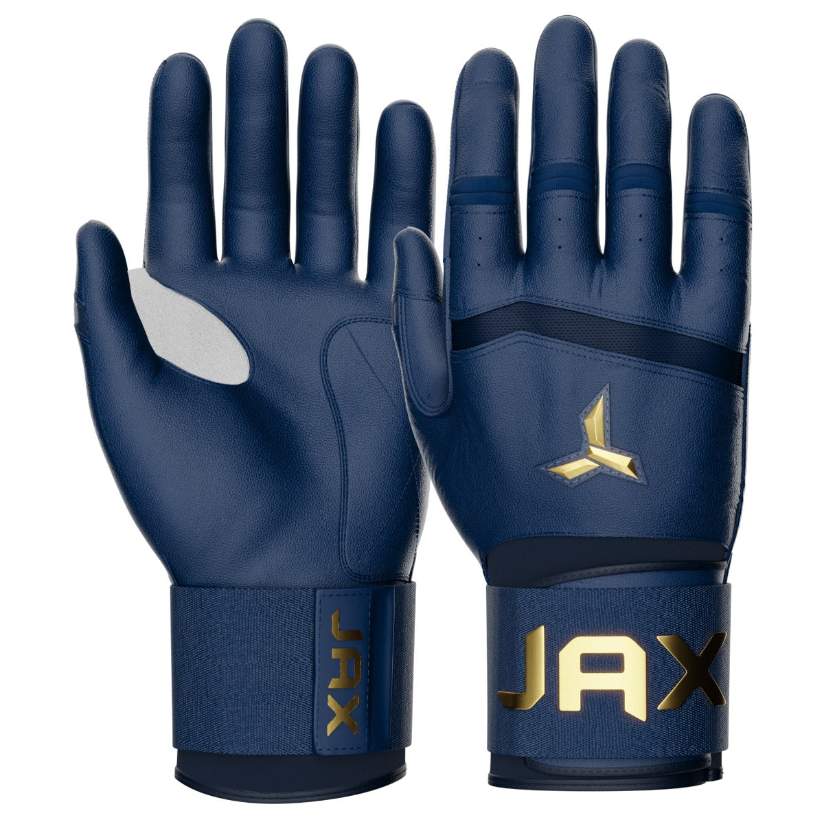 Jax Model One Webbed Left Hand Swing Batting Gloves with Strap Cuff