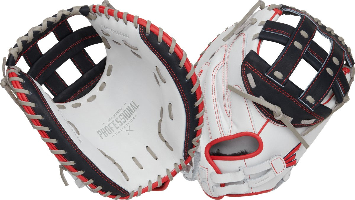 Easton Professional Collection Colorsplash PCFPCM34WN 34 In. Fastpitch Catchers Mitt