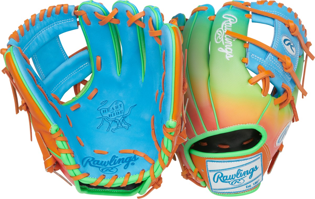 Rawlings Heart of the Hide PROR204-2CBO Model 11.5" Infield Baseball Glove