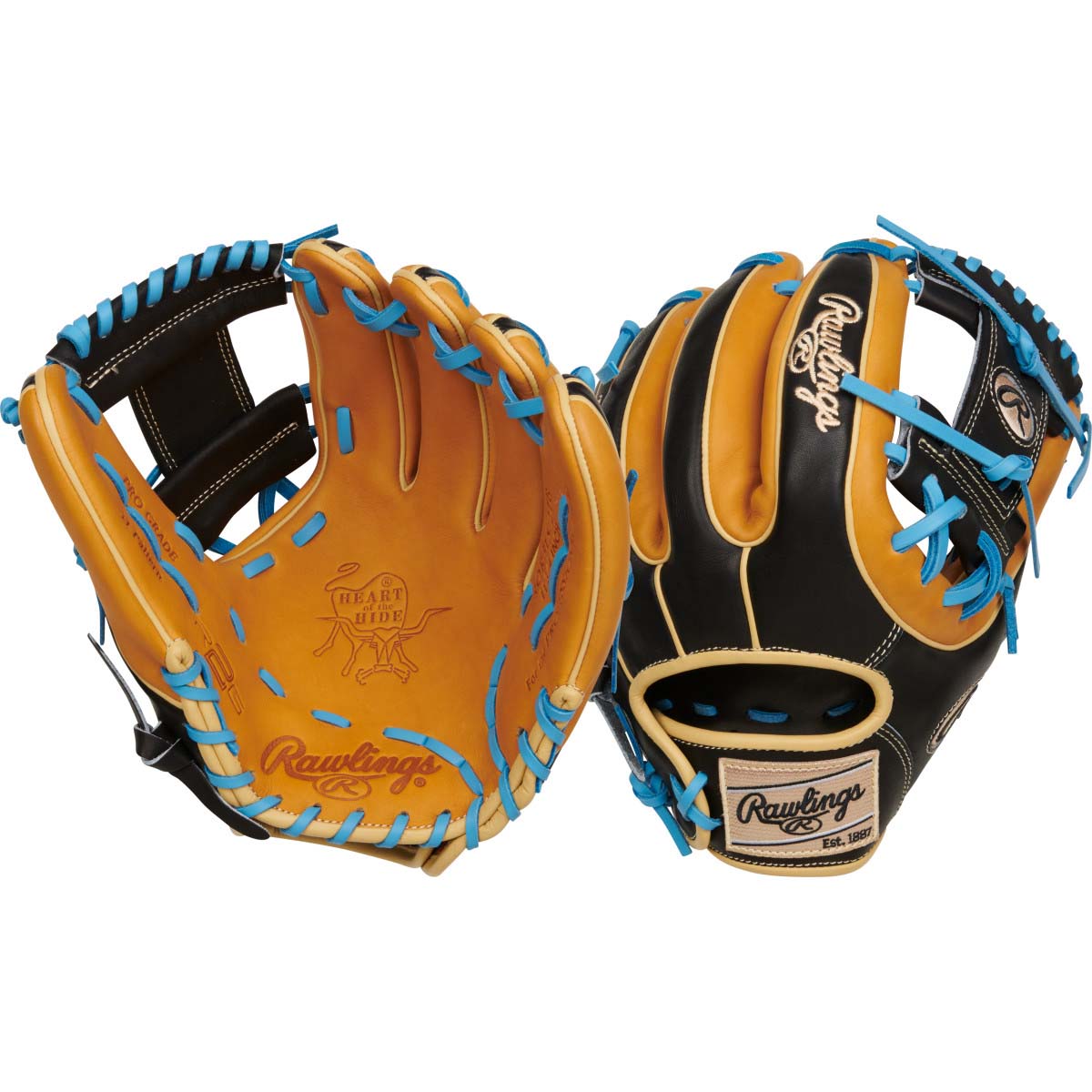 Rawlings Heart of the Hide Series RPROR315-2TB 11.75" Baseball Fielders Glove