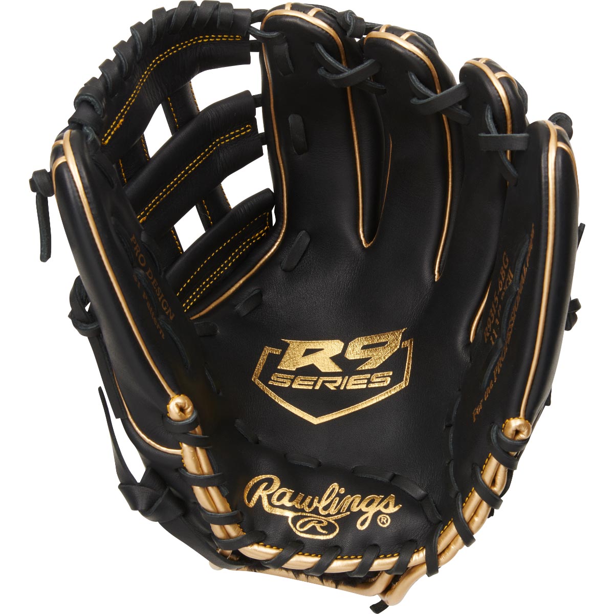 Rawlings R9  Baseball Glove  Pro H Web  11.75"