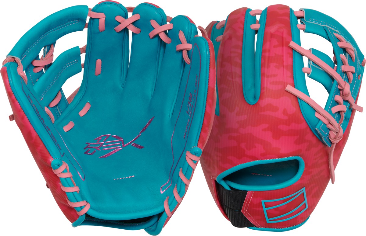 Rawlings REV1X Limited Edition Electric Unicorn REV204-32TE 11.5" Infield Baseball Glove