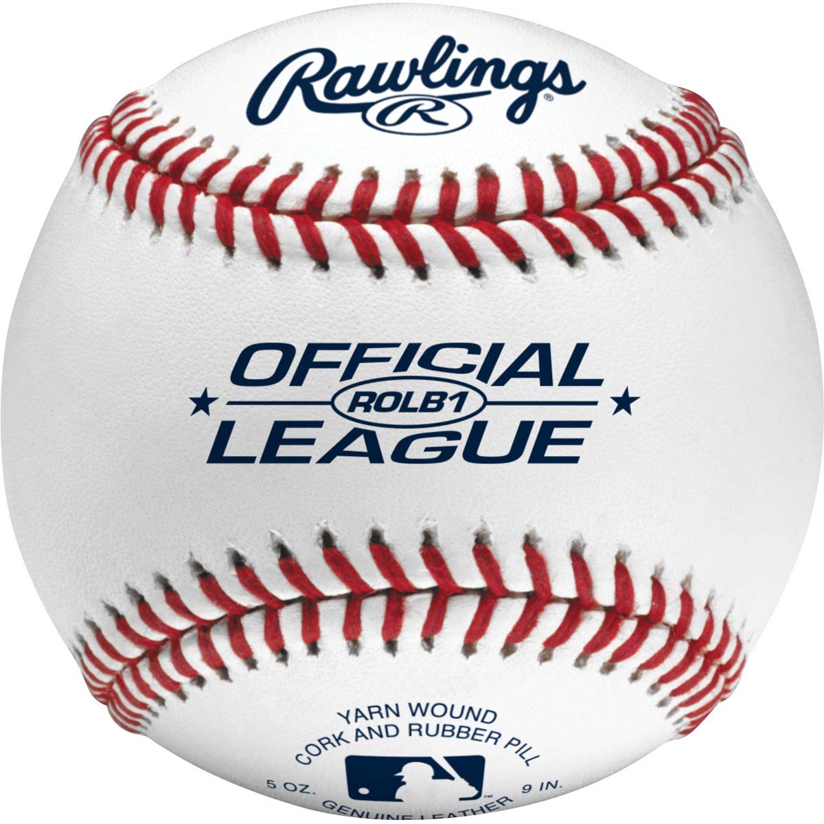 Rawlings ROLB1-DZ Official League Competition Grade Baseballs (Dozen)