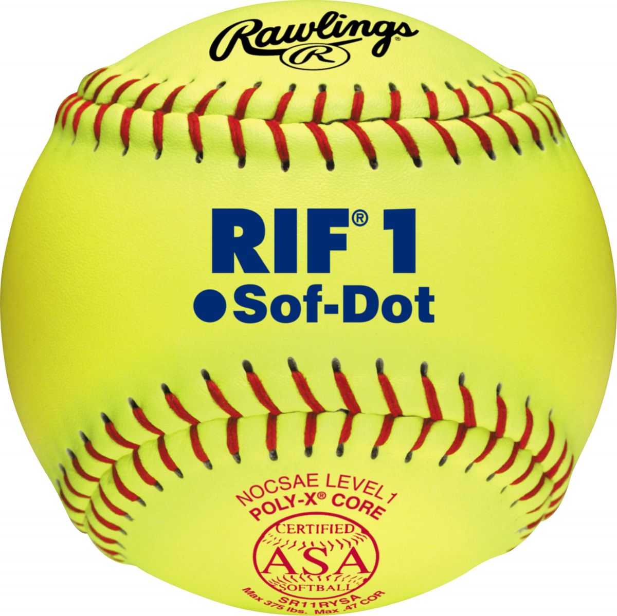 Rawlings 11" Pro Tac RIF 1 Fastpitch Softball Dozen