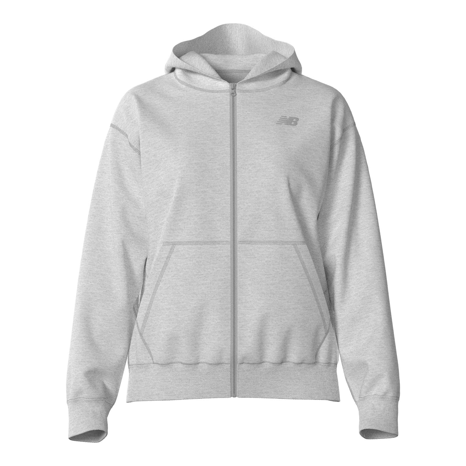 New Balance Women's Team French Terry Full Zip Hoodie