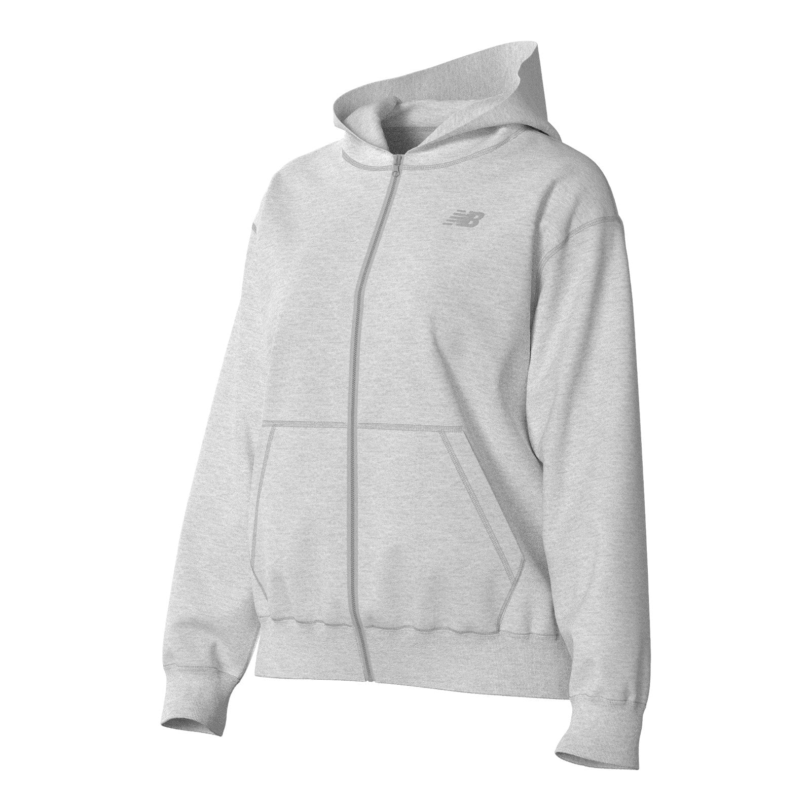 New Balance Women's Team French Terry Full Zip Hoodie