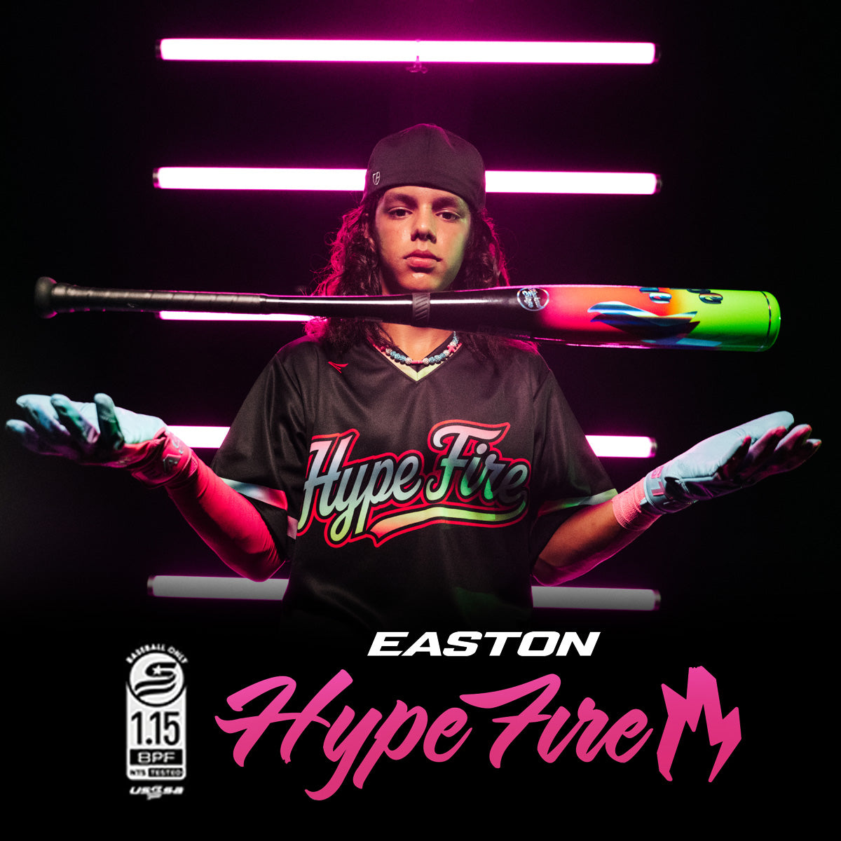 2027 Easton Hype Fire USSSA Baseball Bats