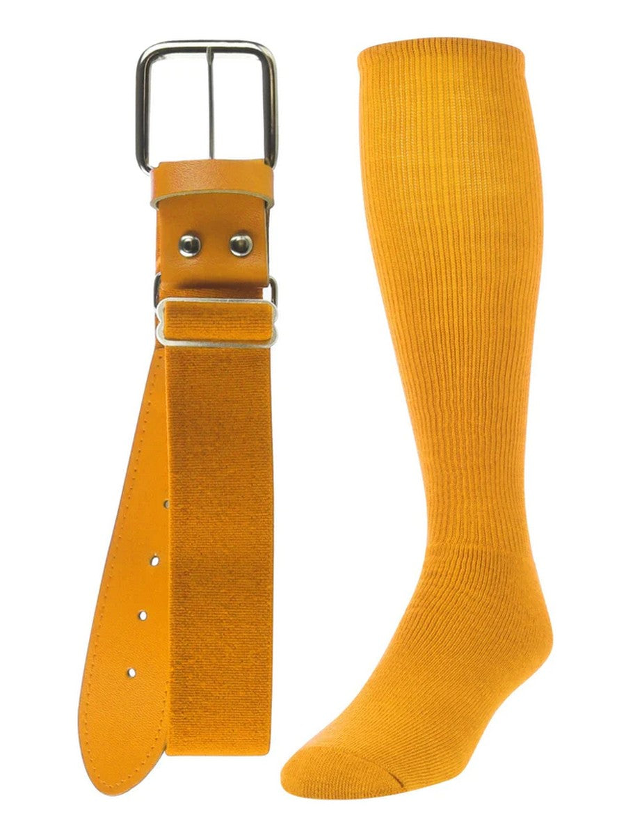 TCK Baseball Sock & Belt Combo