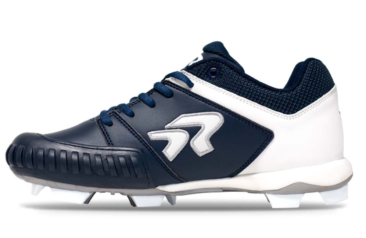 Ringor Flite Womens Softball Cleats with Pitchers Toe