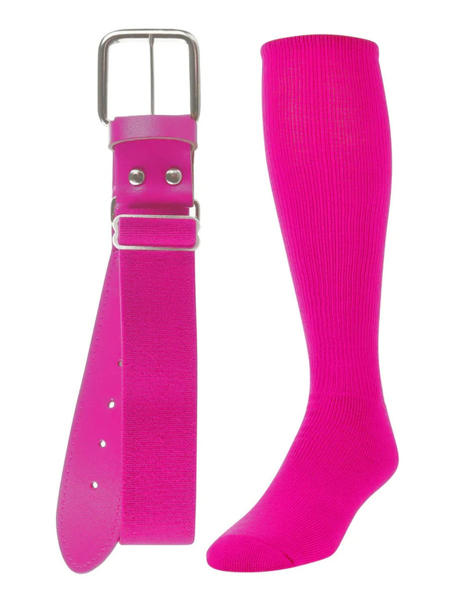 TCK Baseball Sock & Belt Combo