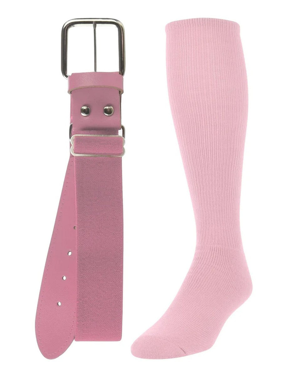 TCK Baseball Sock & Belt Combo
