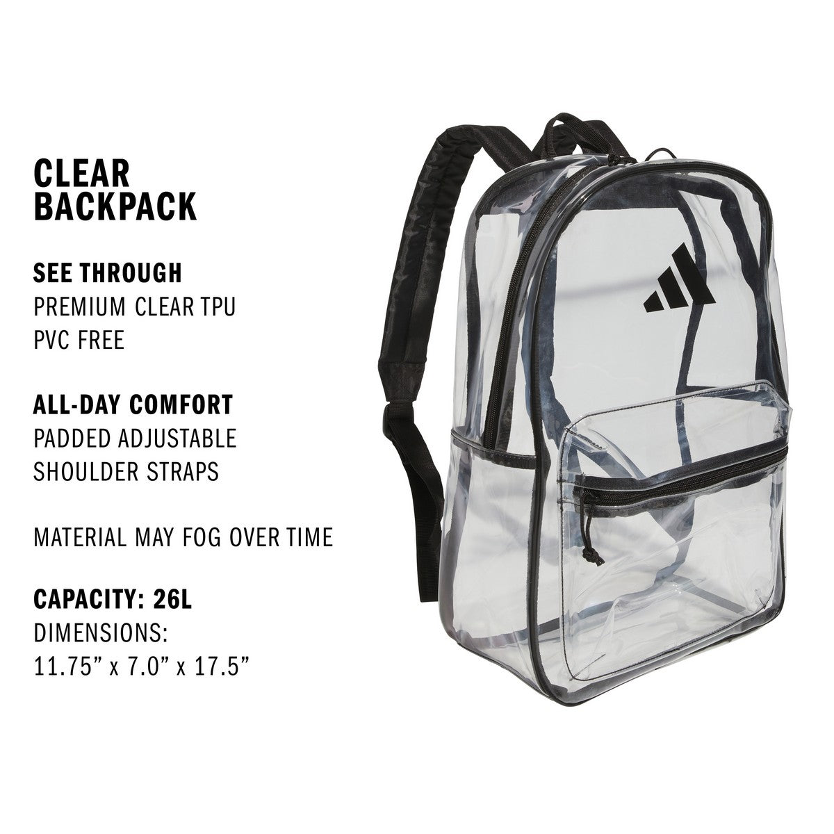 Adidas Clear 2.0 Backpack