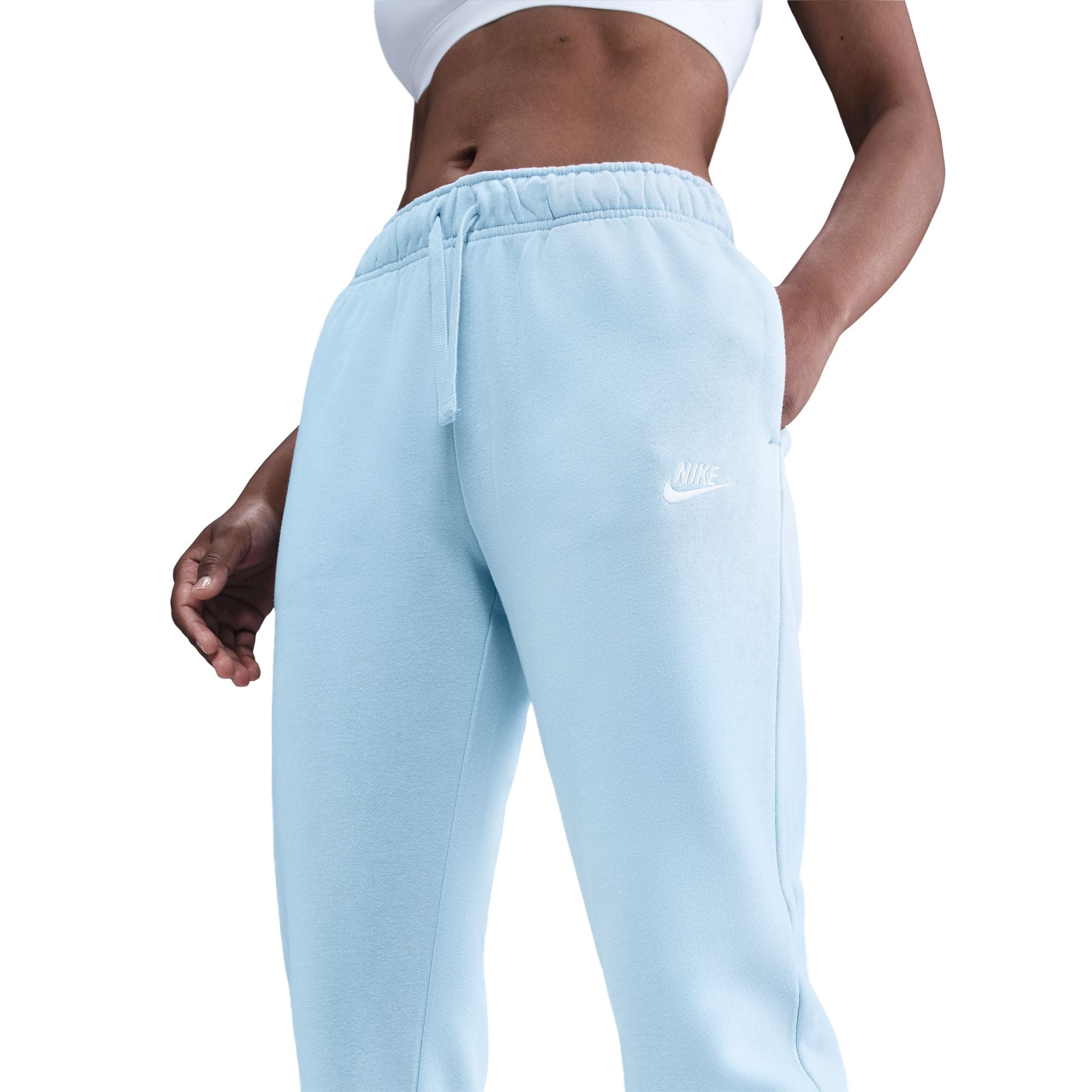 Nike Womens Club Fleece Mid-Rise Joggers