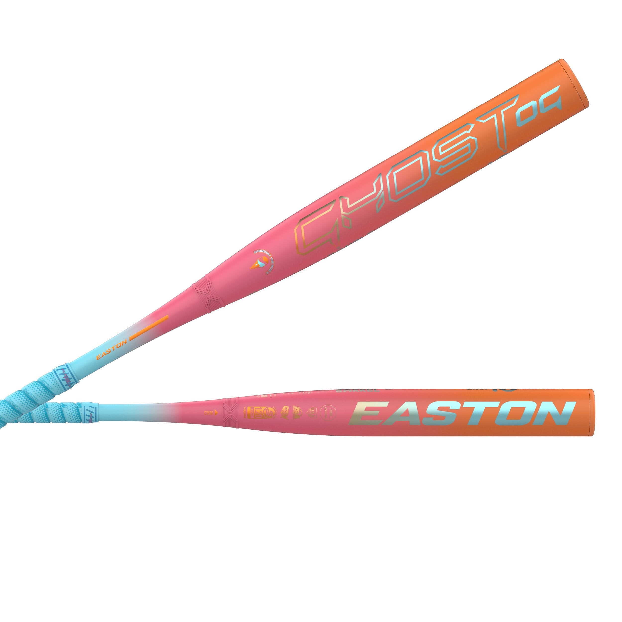 Easton 2026 Ghost OG Rainbow Sherbet 2-Piece Composite -10 Fastpitch Bat