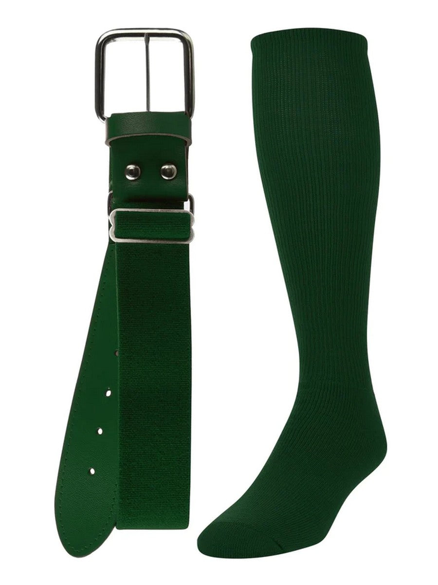 TCK Baseball Sock & Belt Combo