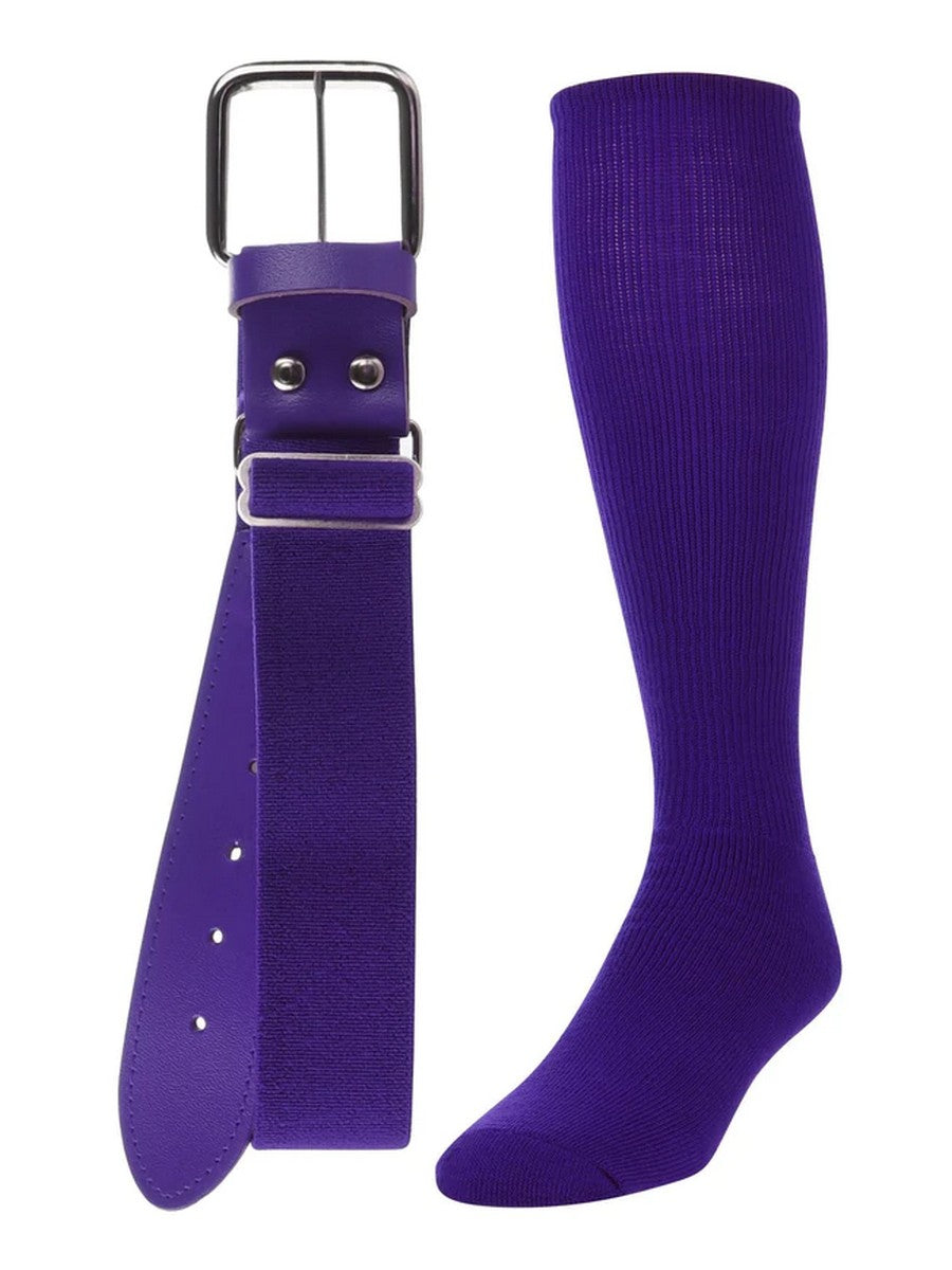 TCK Baseball Sock & Belt Combo