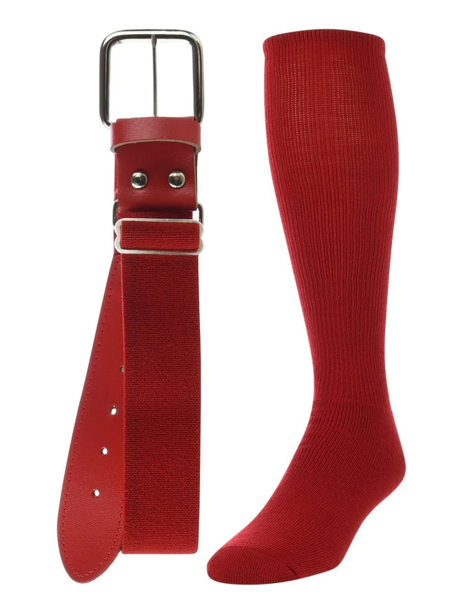 TCK Baseball Sock & Belt Combo