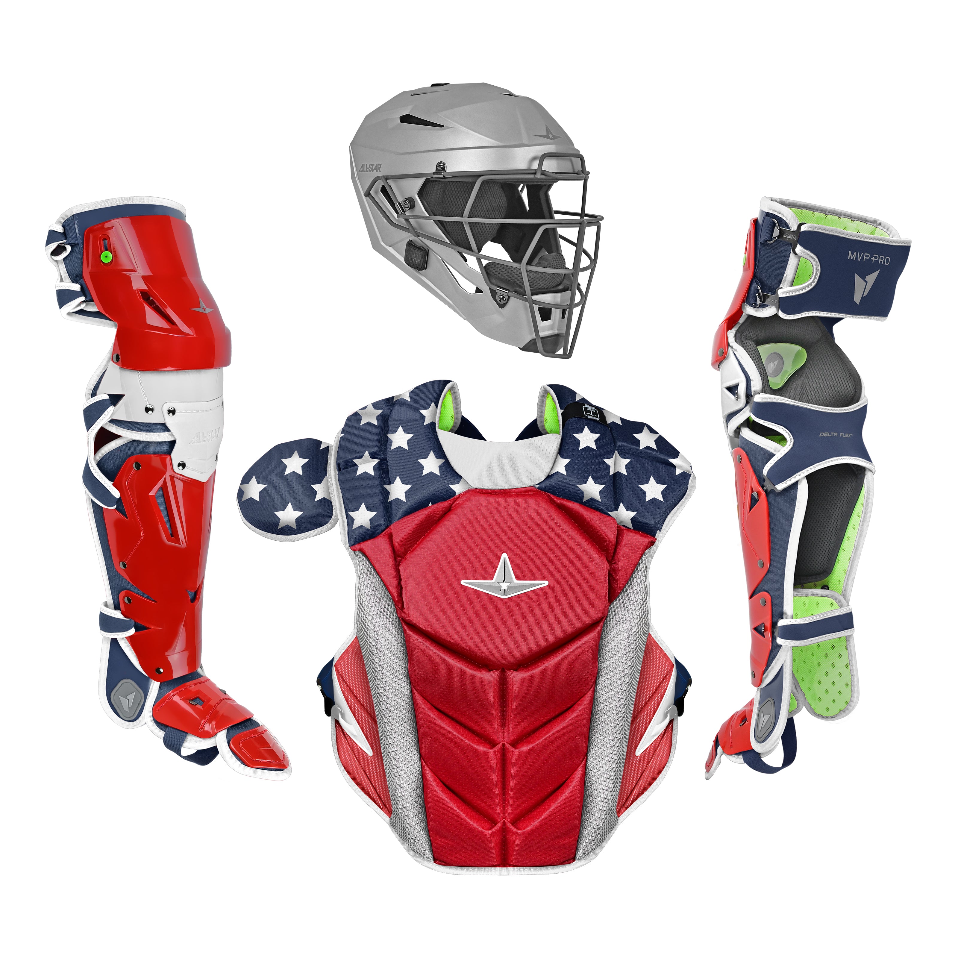 All-Star MVP-PRO Series Baseball Catcher's Kit