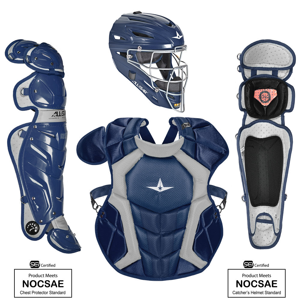 All-Star Adult System7 NOCSAE Catcher's Set