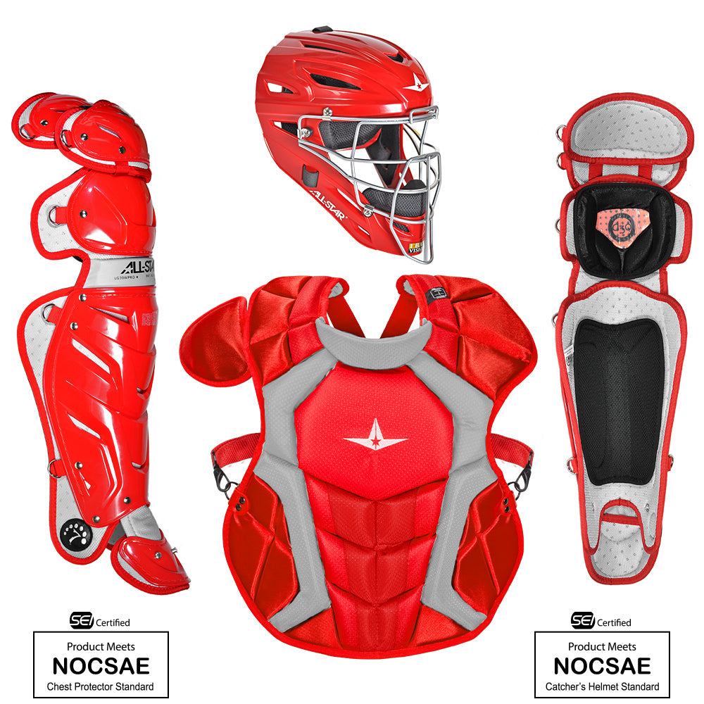All-Star Adult System7 NOCSAE Catcher's Set