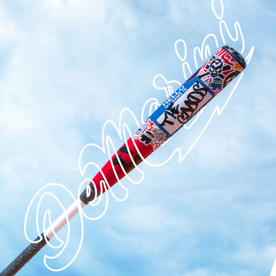 DeMarini 2026 The Goods Limited Edition Sticker Bomb 2-Piece -3 BBCOR Baseball Bat