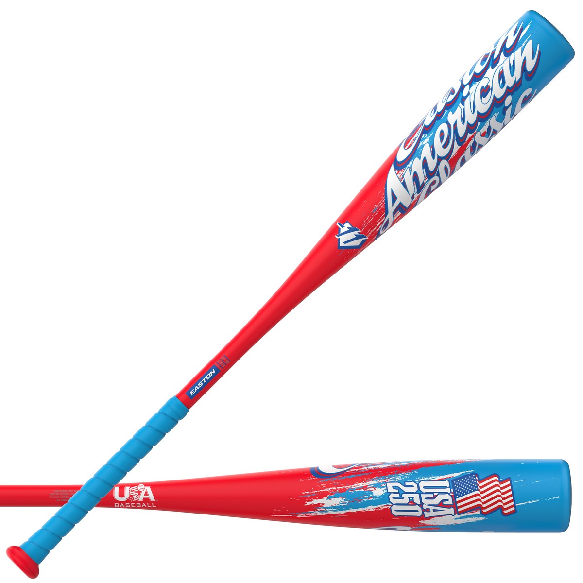 EASTON 赤 野球バット USA BASEBALL Easton American Classic -11 USA Baseball Bat