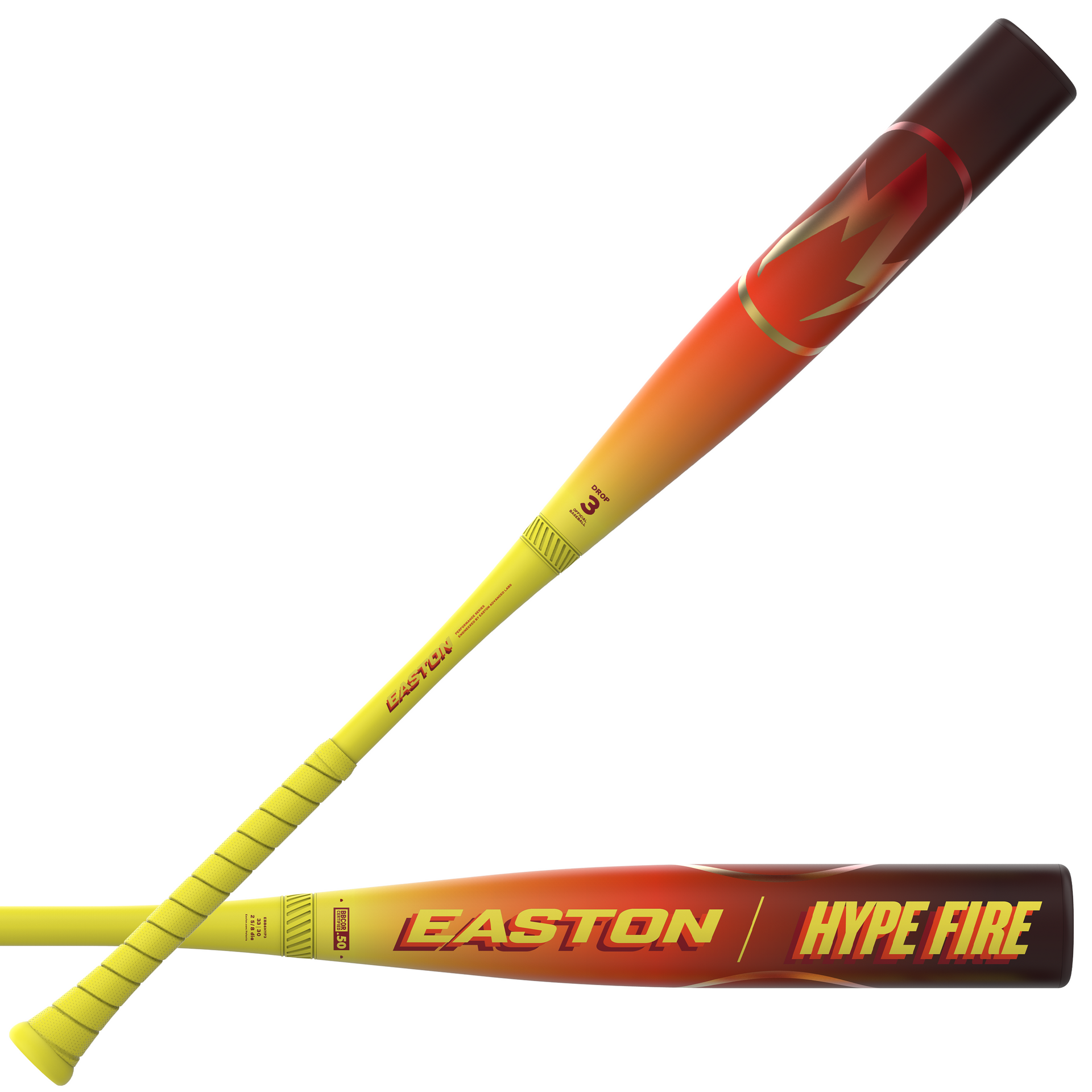Easton 2026 Hype Fire 2-Piece Composite -3 BBCOR 2-5/8