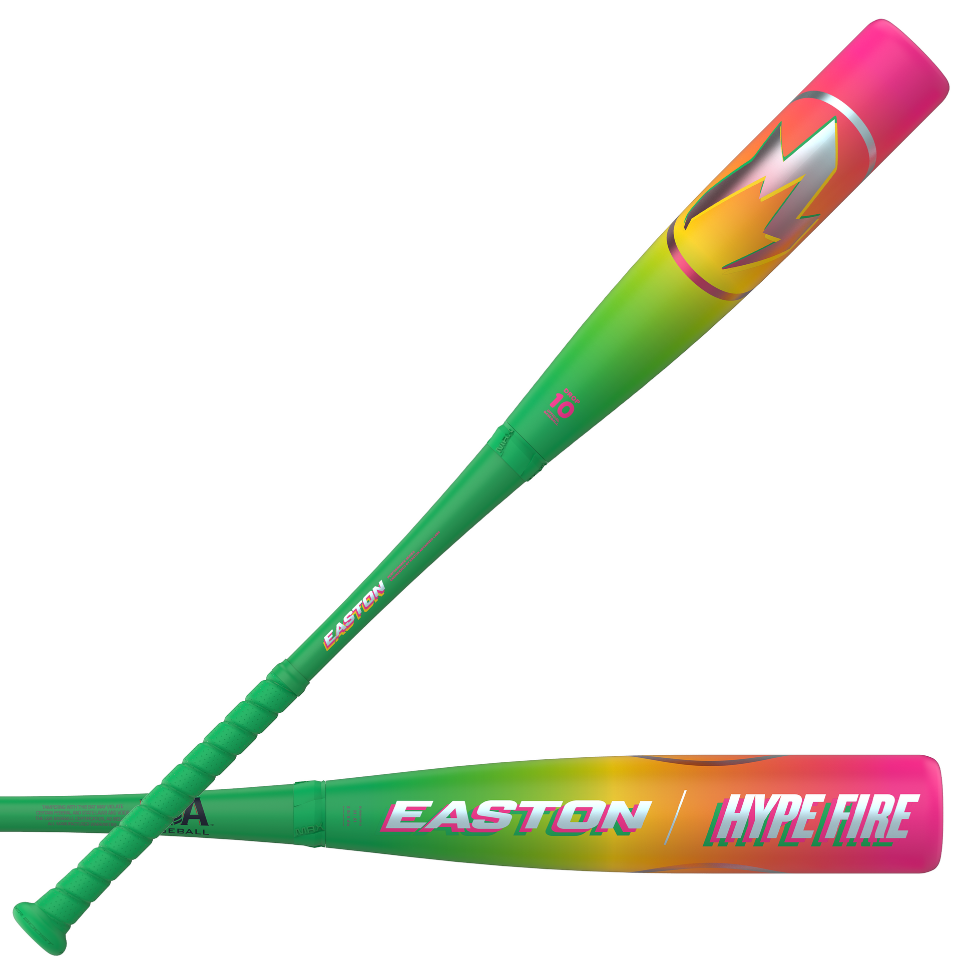 Easton 2026 Hype Fire 2-Piece Composite -10 USA 2-5/8